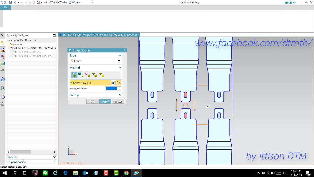 NX12 Progressive Die Design (EP.03)