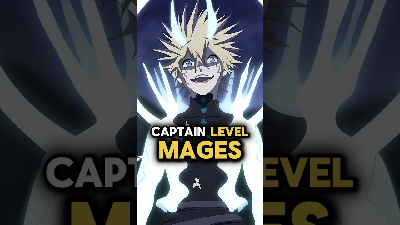 Top 5 Magic Knights Stronger Than Most Captains in Black Clover! #shorts #blackclover