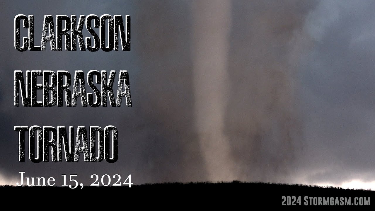 Торнадо в Кларксоне, Небраска, 15 июня 2024 г.