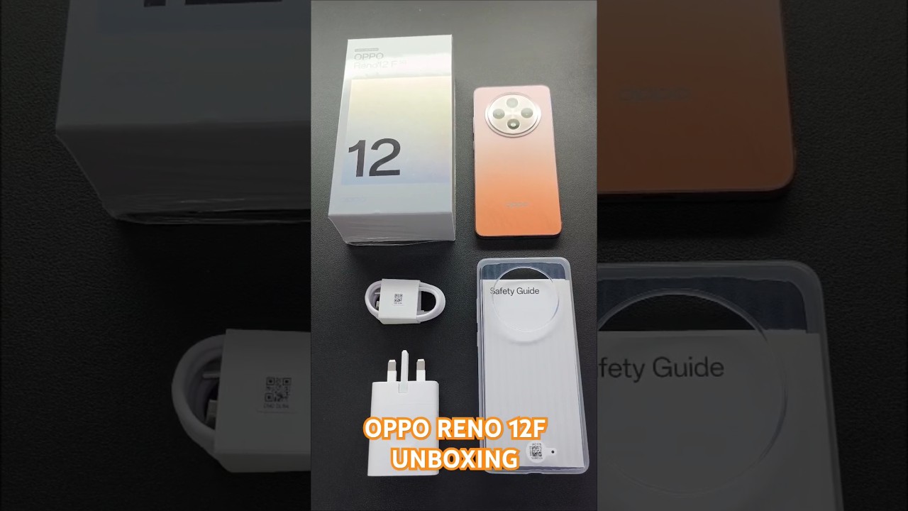 OPPO RENO 12F UNBOXING