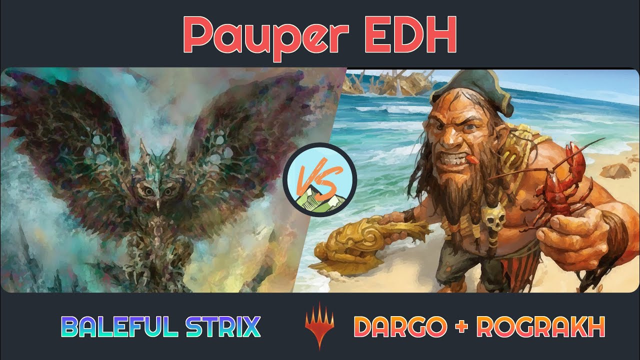 Strix Control vs. Dargo & Rograkh [Pauper EDH/PDC] - Magic: The Gathering