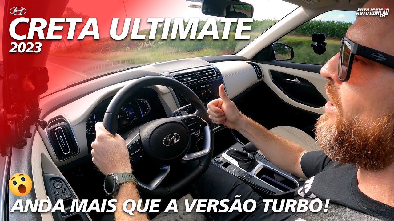 HYUNDAI CRETA ULTIMATE 2023 - Anda Mais Que a Versão Turbo!