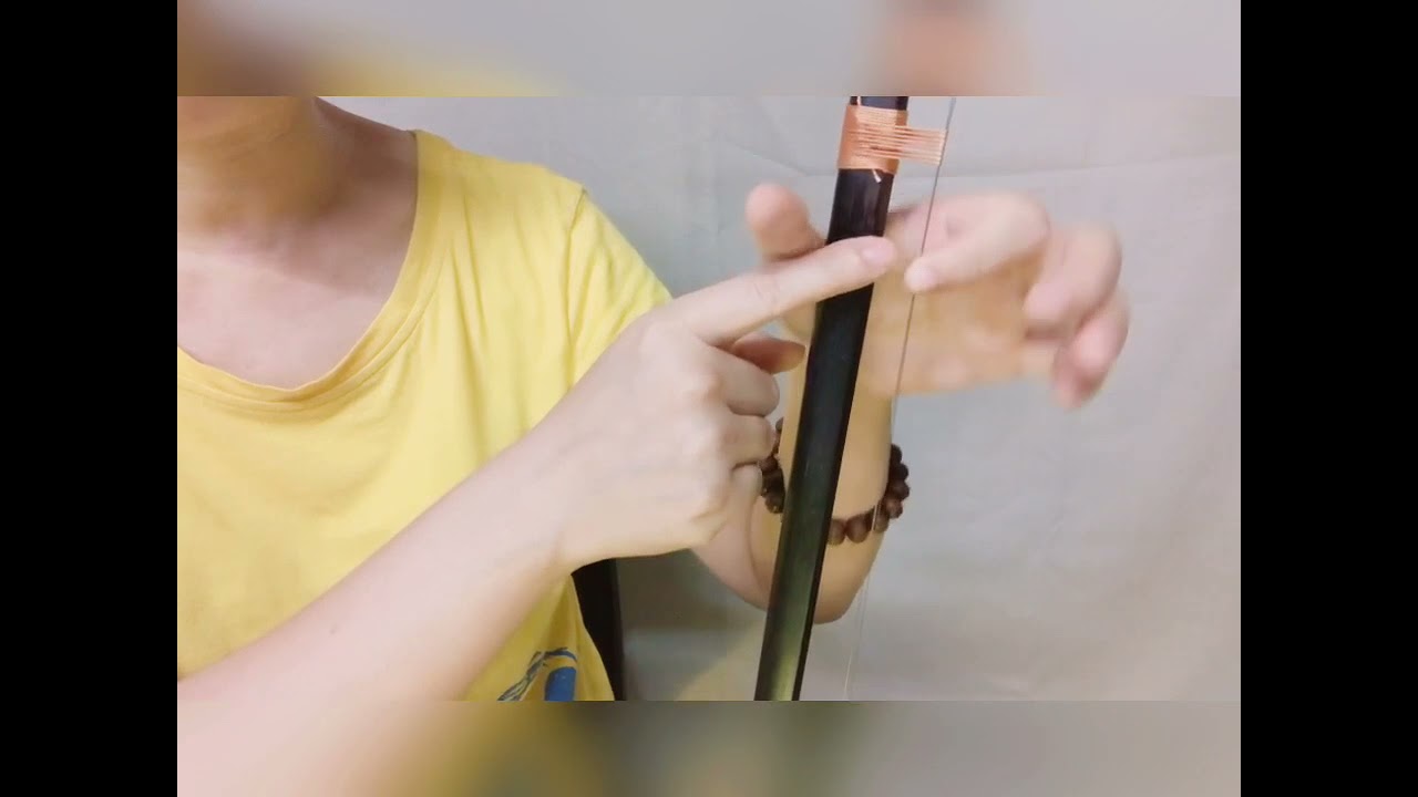 二胡揉弦講解教學How to vibrato on the erhu? ｜by林詩茵 LIN KC