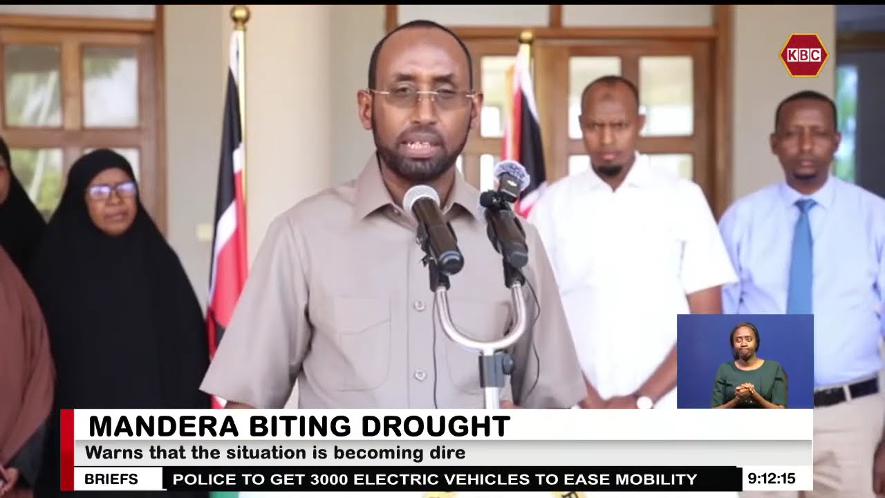 Mandera Governor raises a red flag amid biting drought