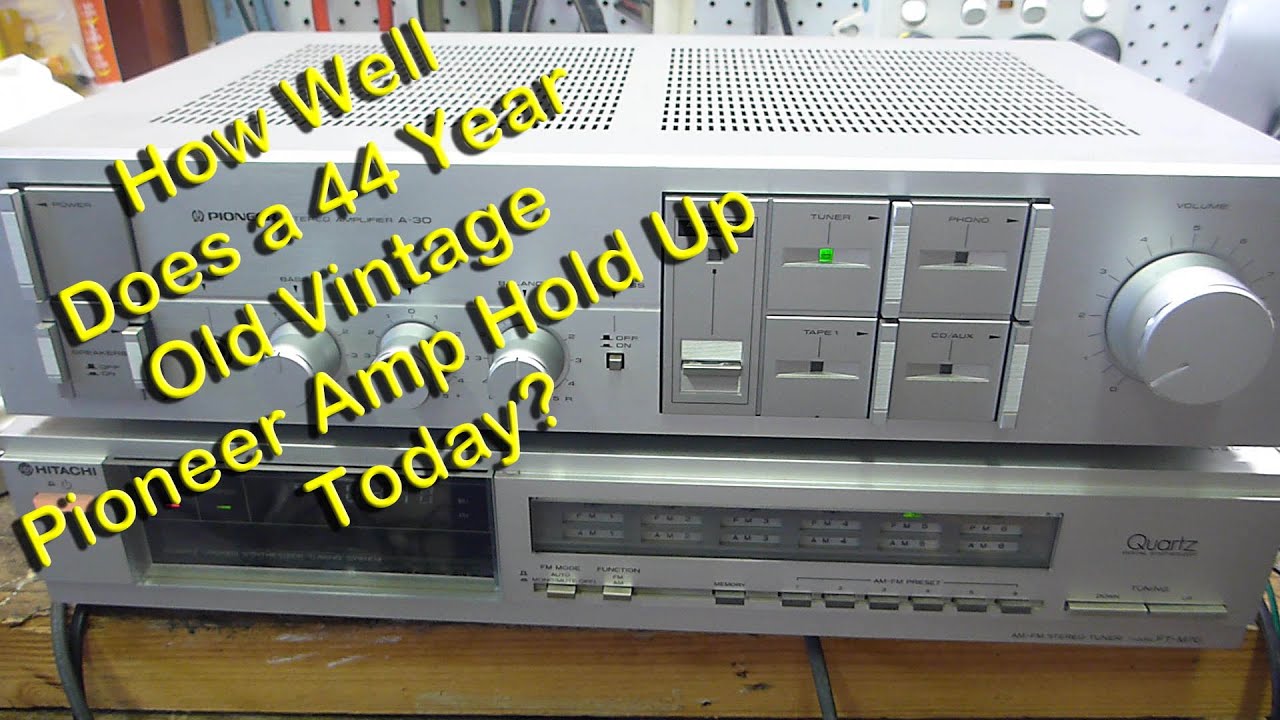 Vintage Pioneer A30 Integrated Amplifier - A Detailed Review