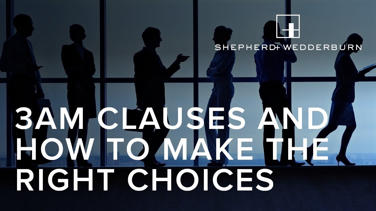 Choice of Dispute Resolution Method: 3am Clauses and How to Make the Right Choices