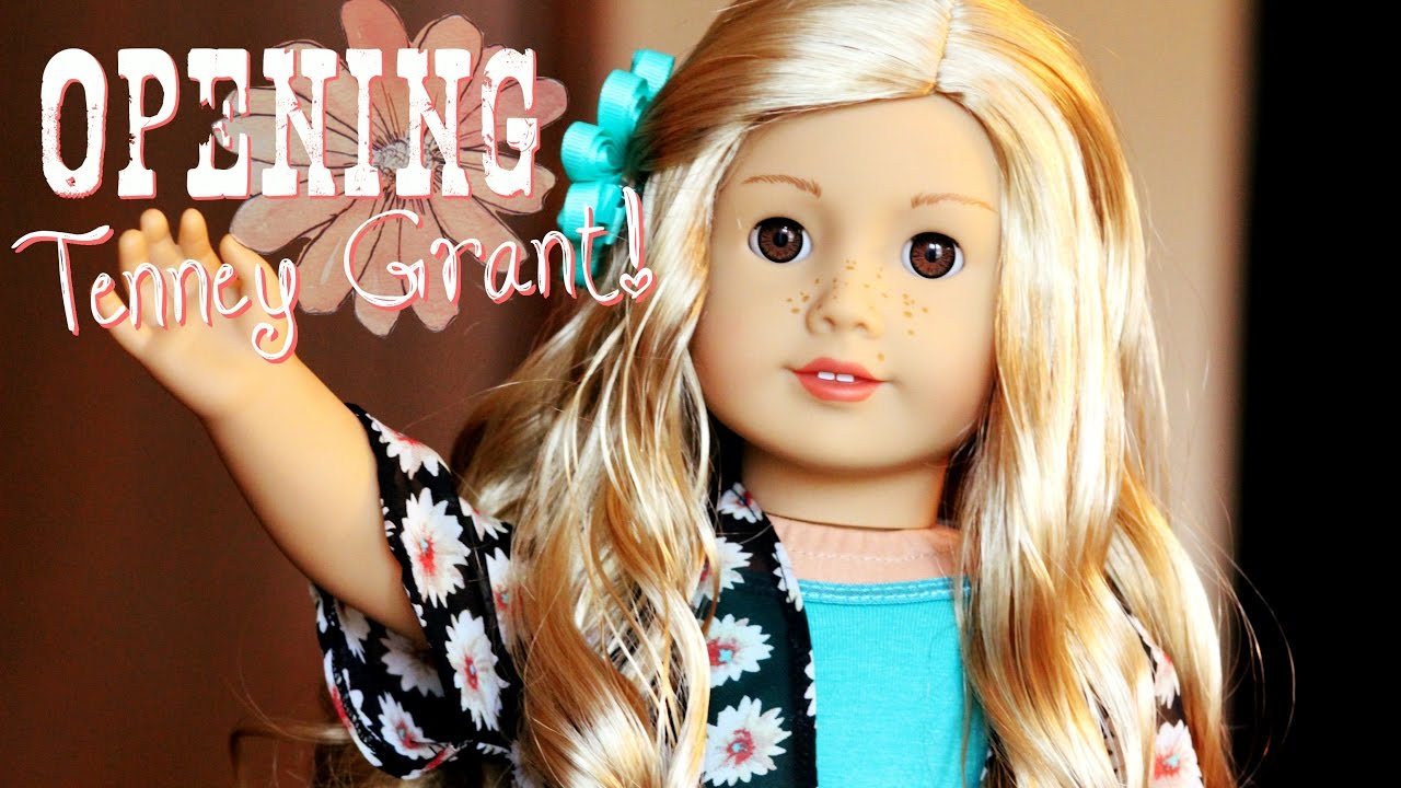 Opening American Girl Doll Tenney Grant!
