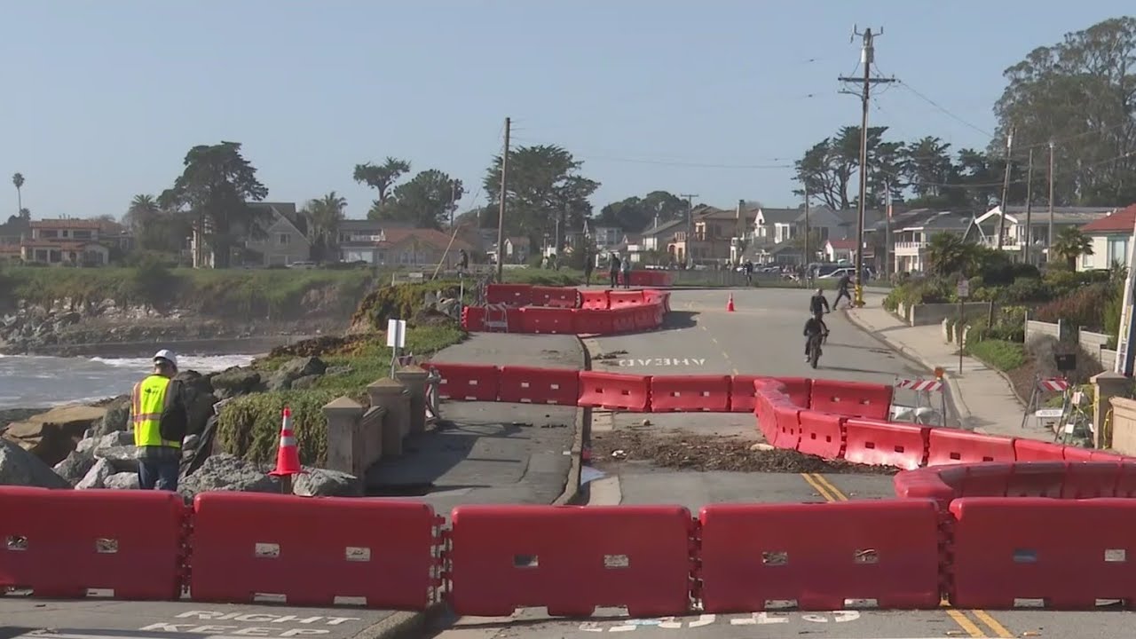 Storm damage on Santa Cruz road so severe it may be closed entirely