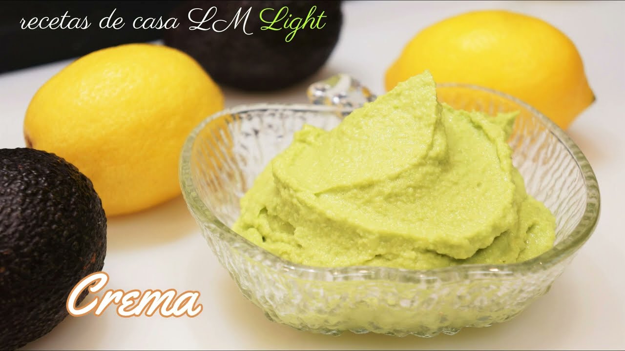 ¡Crema de aguacate lista en 2 minutos!