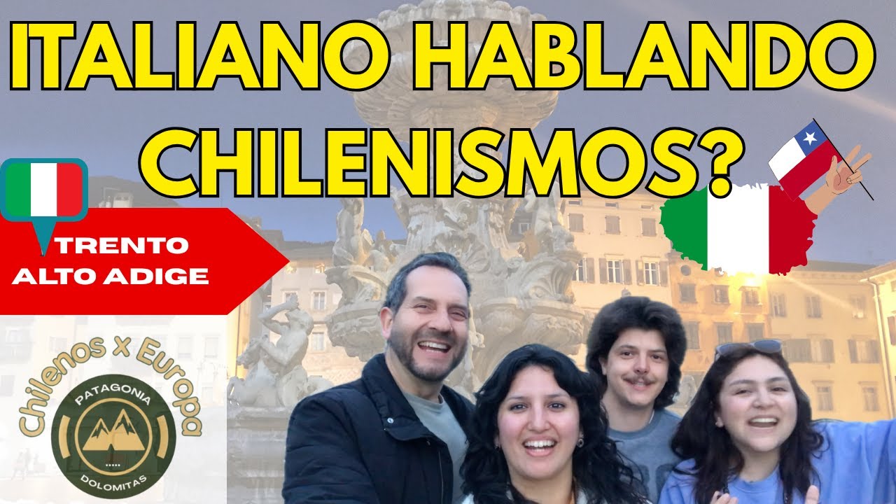 Vedrías a Italia POR AMOR? Pareja chilena italiana en TRENTO 🇨🇱 🇮🇹