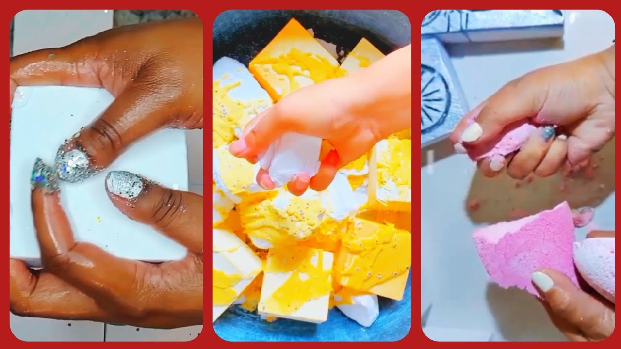Gym Chalk Crushing/ Speedy and Normal Version/ Relaxing Chalk Sounds/ ASMR SLEEPAID #gymchalkasmr 