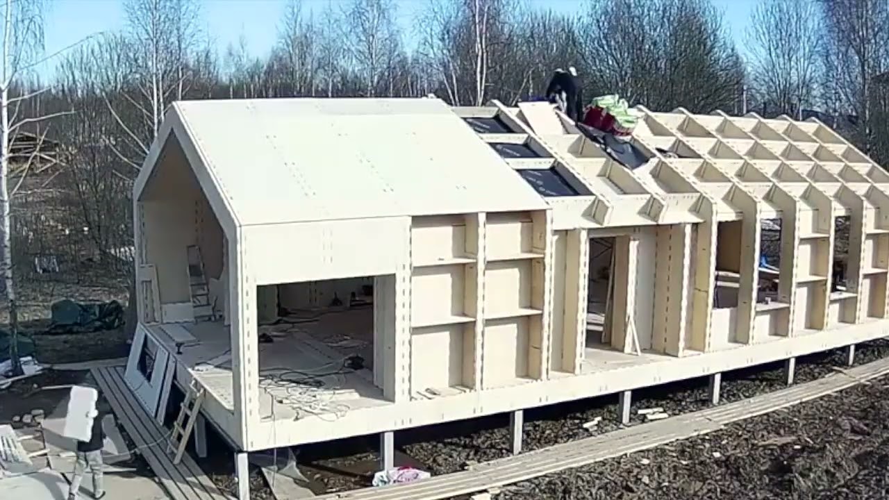 Eco Barn House Build: Frame in 5 Days, Move-In in 2 Months