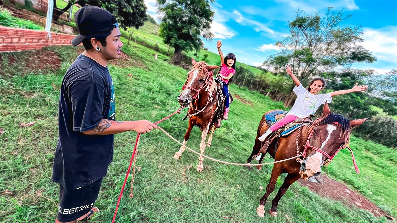 CHAMEI MINHA AMIGA @PerolaReis PARA ANDAR DE CAVALO