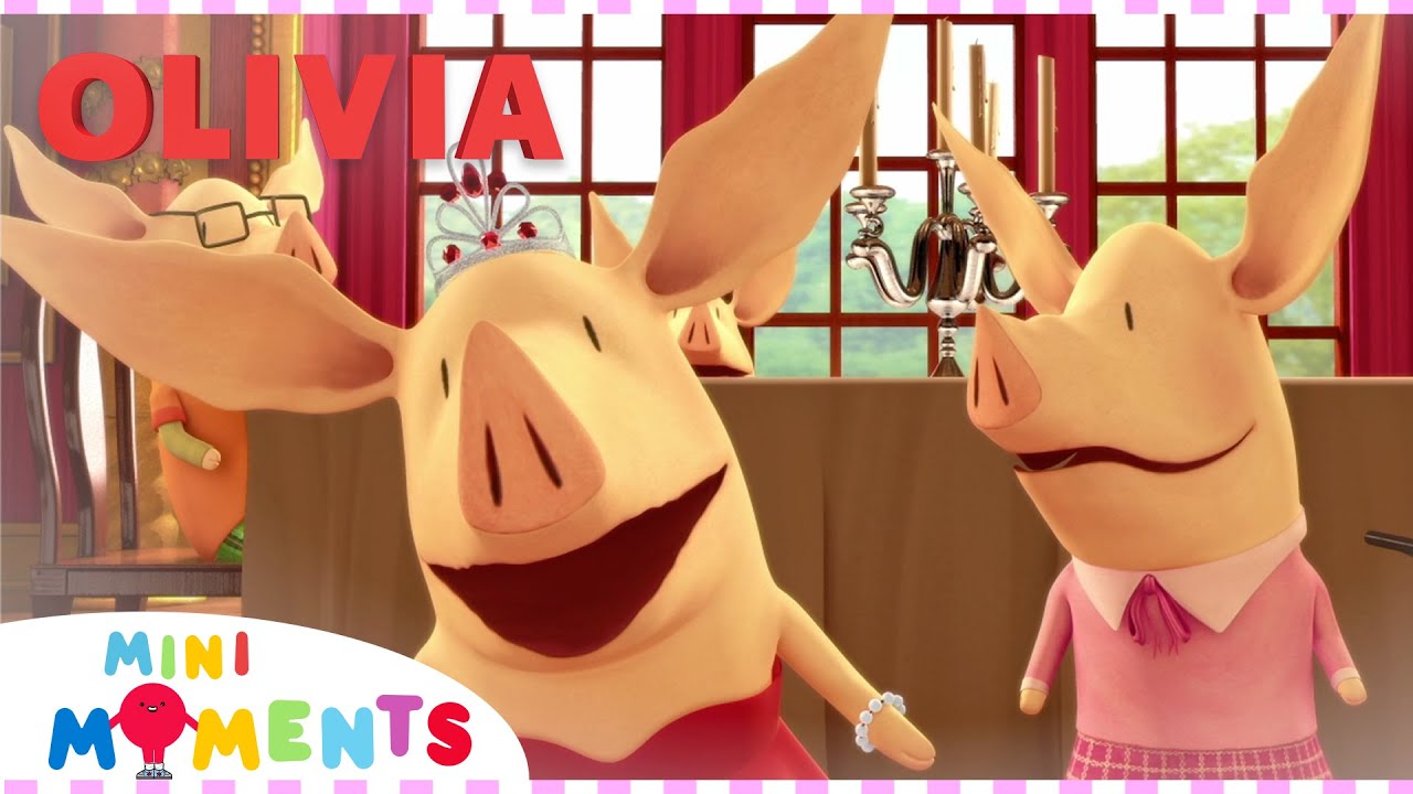 Olivia's Backyard Restaurant! 🍔 | Olivia the Pig | 1Hour of Full Episodes | Mini Moments