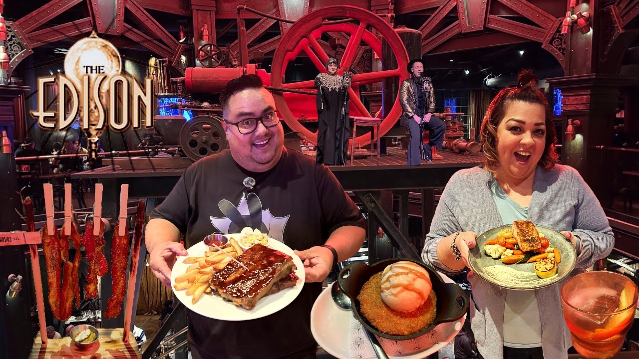 The Edison in Disney Springs | Dinner Review at Walt Disney World 2025