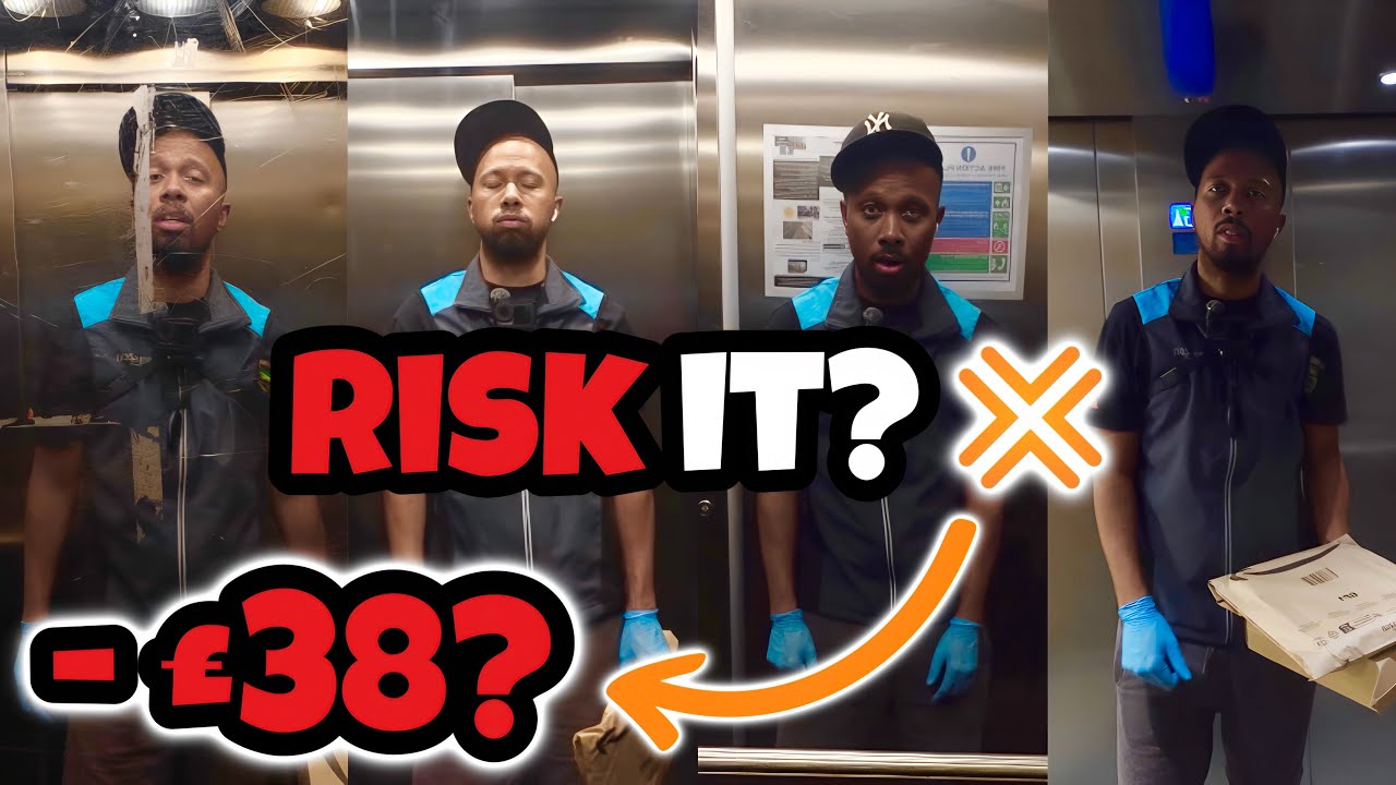 Fantastic FLAW! - The RISK Amazon Flex UK Push on Drivers EVERY SHIFT! (POV)