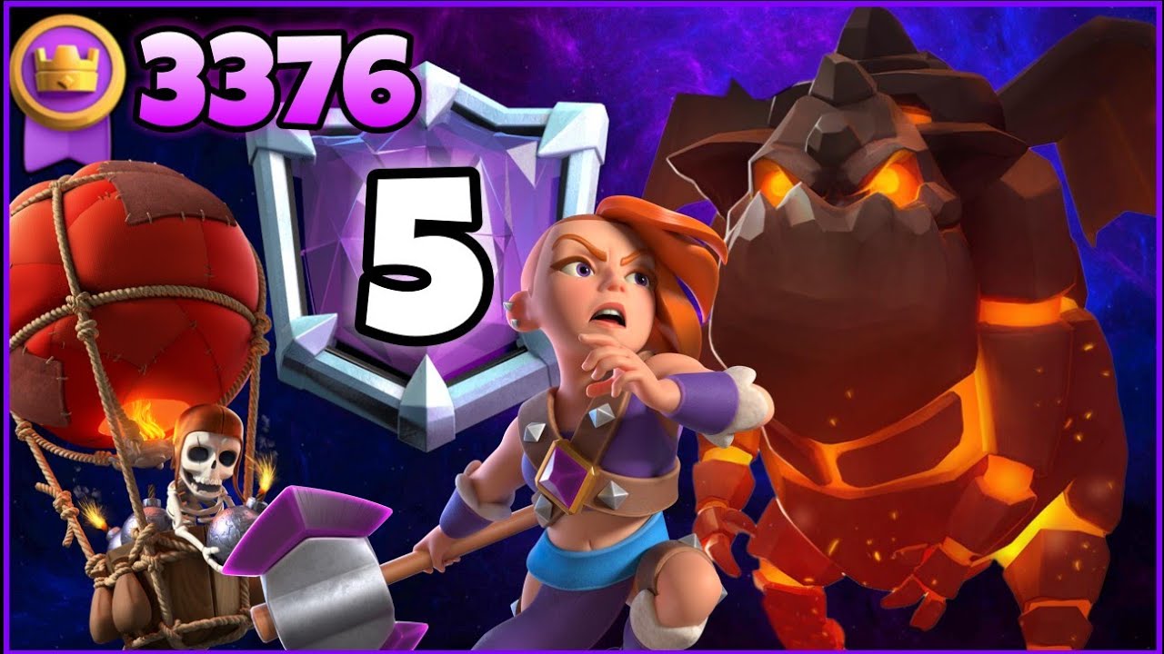 #5 IN the World🌍 with Lavaloon Deck.!