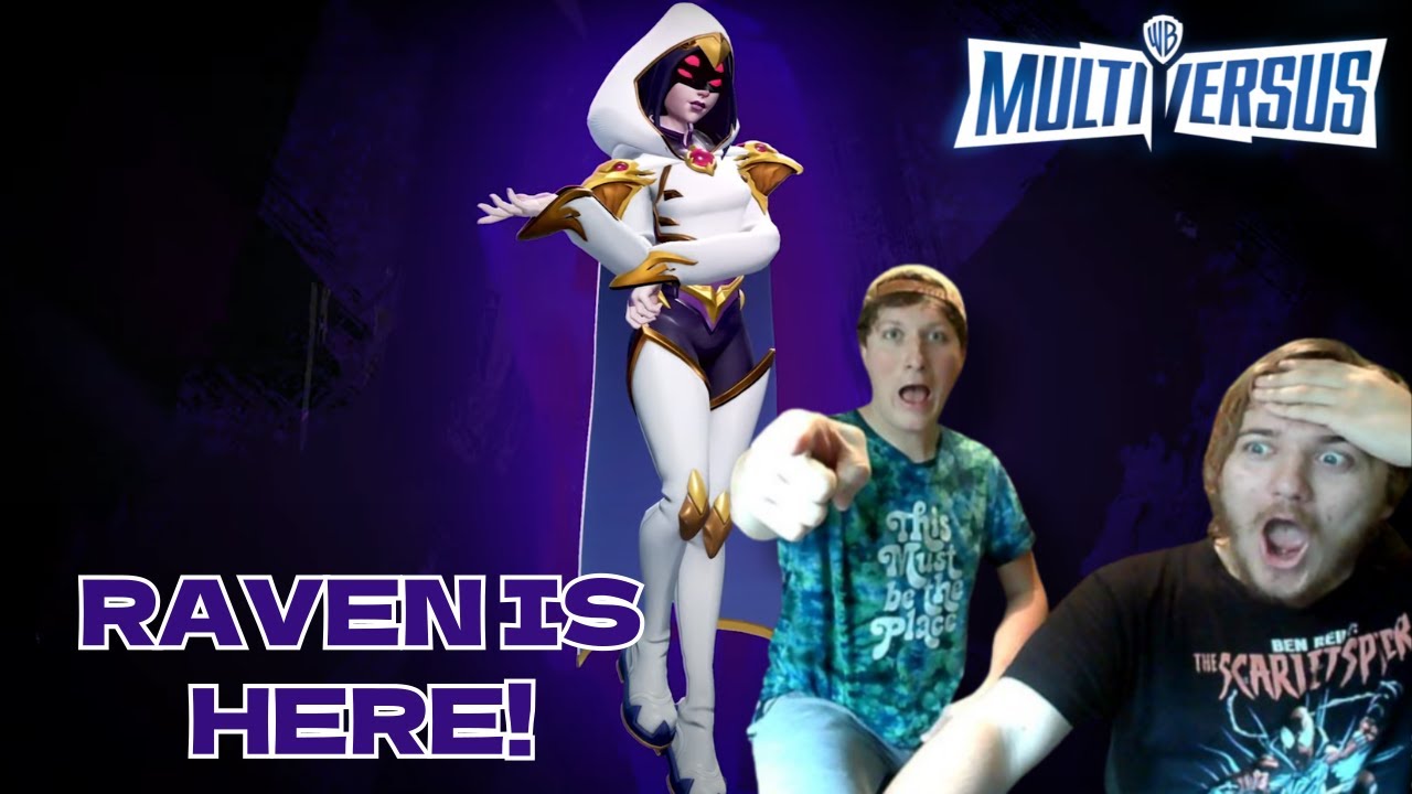 MULTIVERSUS RAVEN TRAILER REACTION!