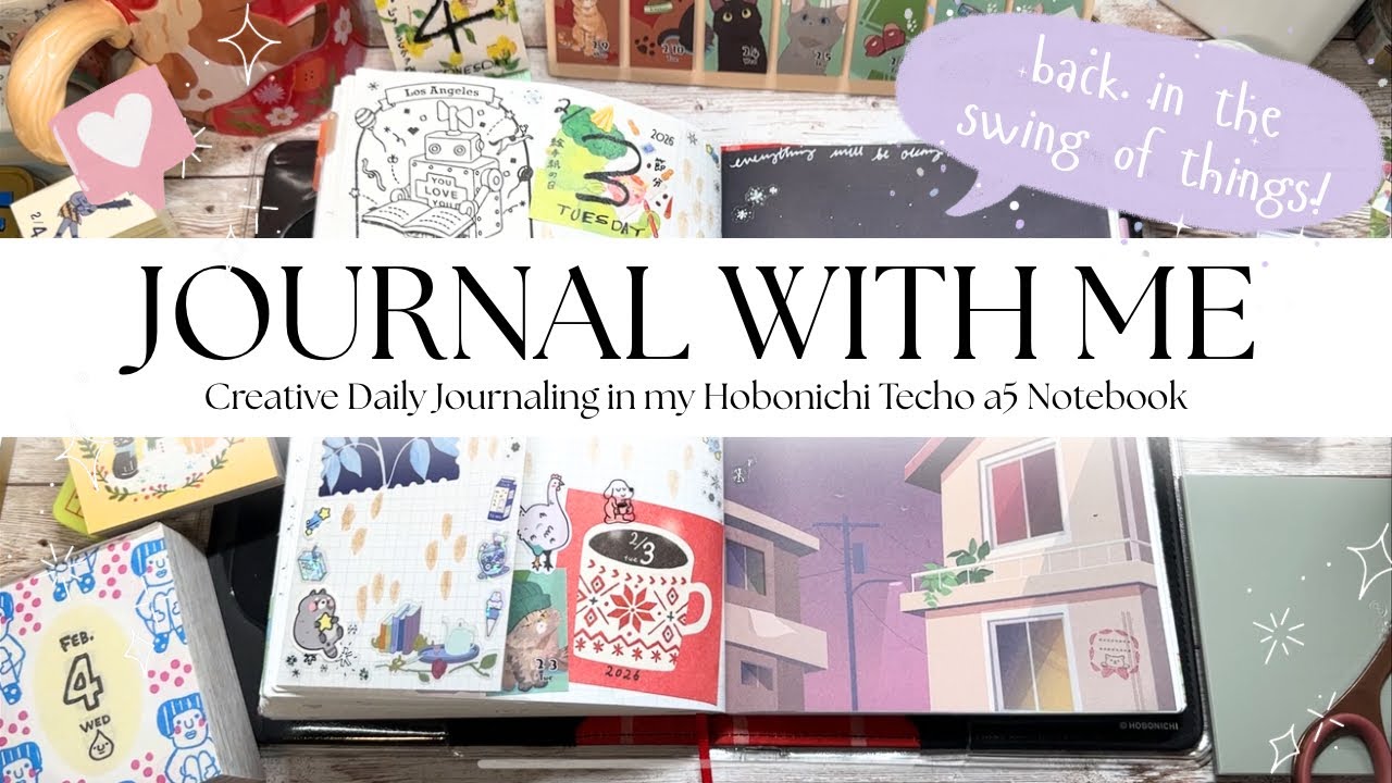 Not every spread can feel like a winner 😅 Journal With Me // Hobonichi Techo a5 Notebook 