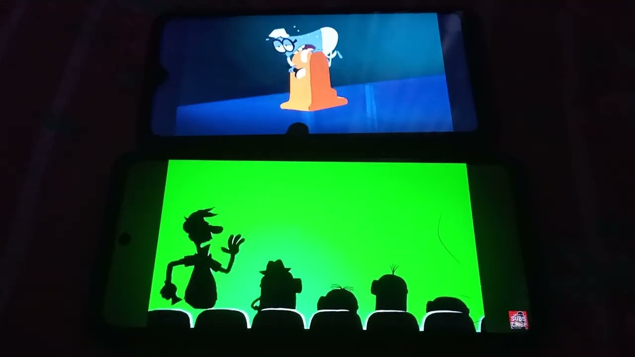 Minions watching lamput epsodes