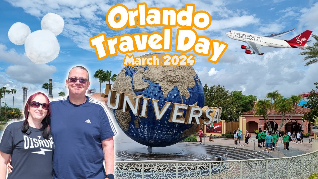Видеоблог о путешествии во Флориду и Орландо, Rosen Inn International Drive MAN - MCO с Virgin Ma...