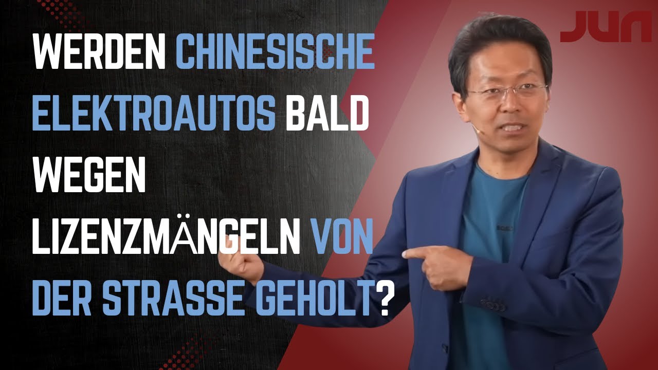 Werden chinesische Elektroautos bald wegen Lizenzmängeln von der Straße geholt?