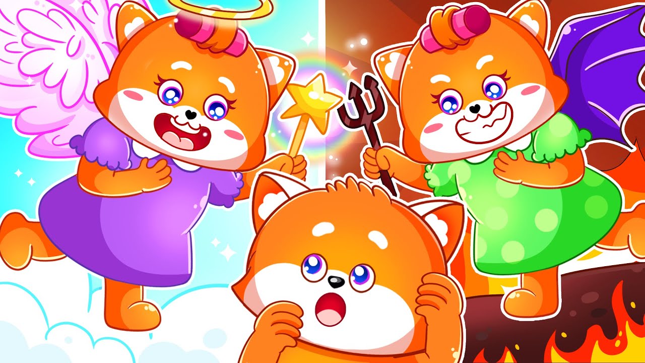 Angel or Demon Mommy Song 😈😇🎶Best Songs About Family | Kids Songs & Nursery Rhymes | Zee Zee