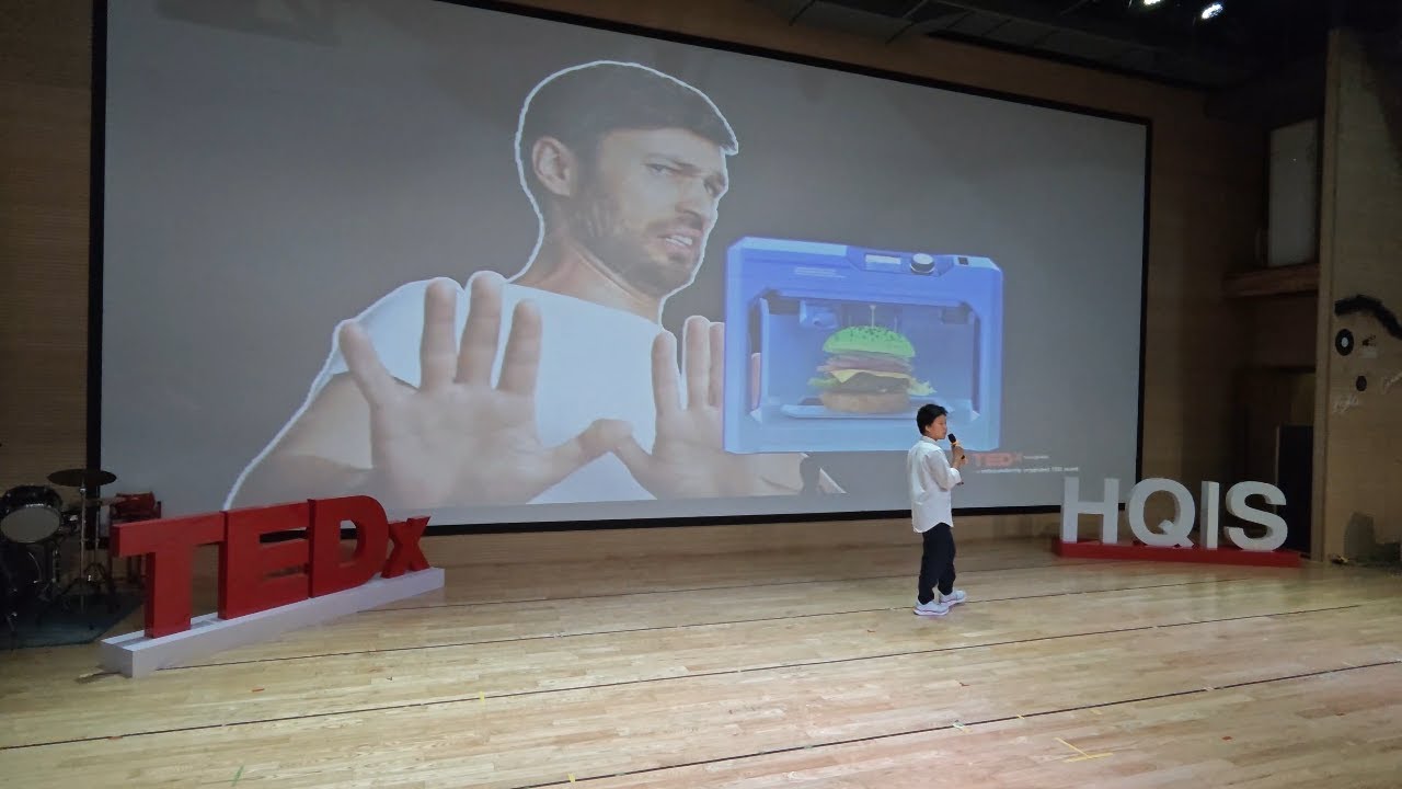 Engineering the Future of Meals | Andrew Zhu | TEDxHQIS Youth