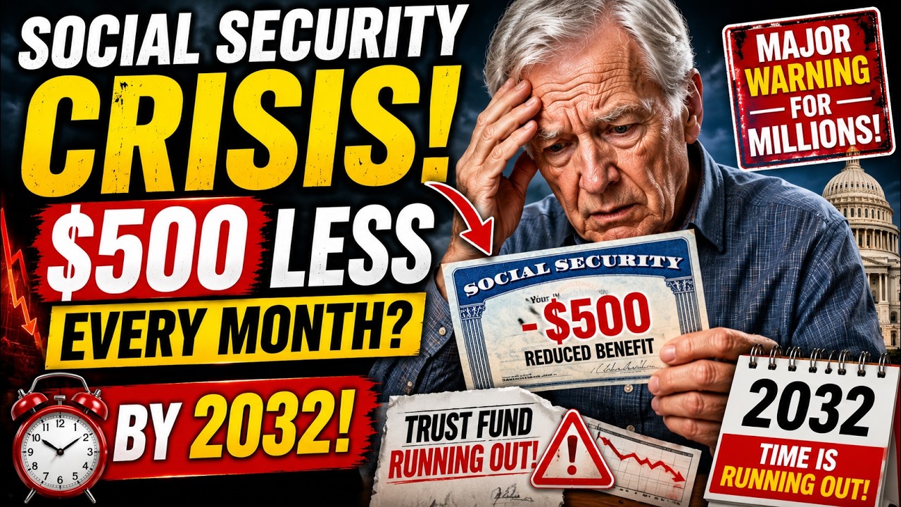 Social Security Crisis: Millions Could Lose $500 Every Month by 2032
