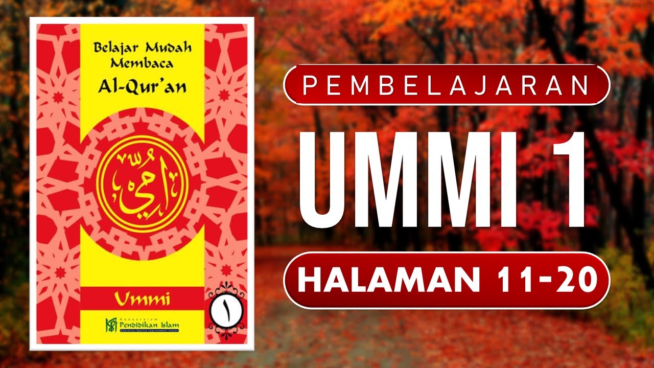 BUKU UMMI JILID 1 HALAMAN 11-20