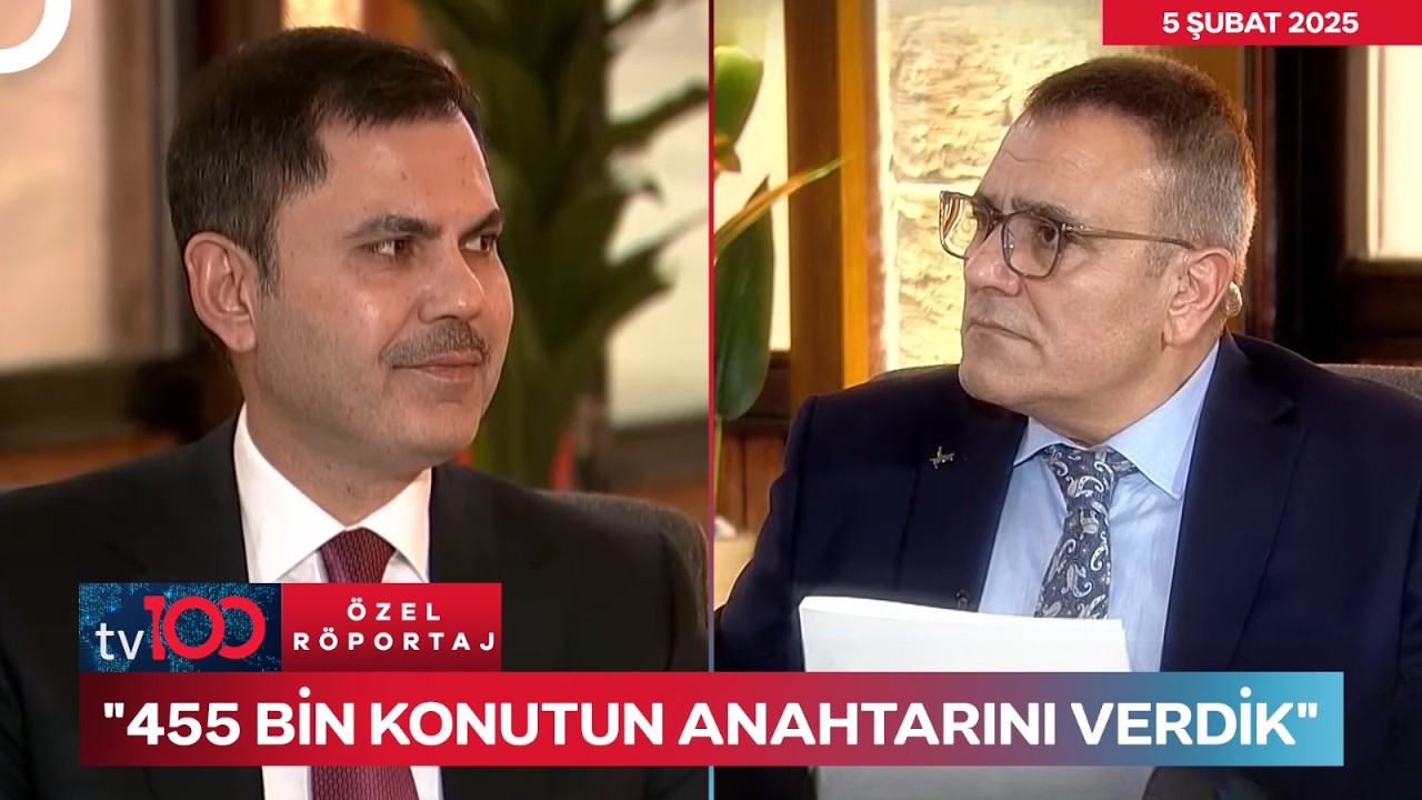 Bakan Kurum: Anahtarını Aln Vatadandaşlarımız Taşınıyor | Mesut Yar ile Özel Röportaj