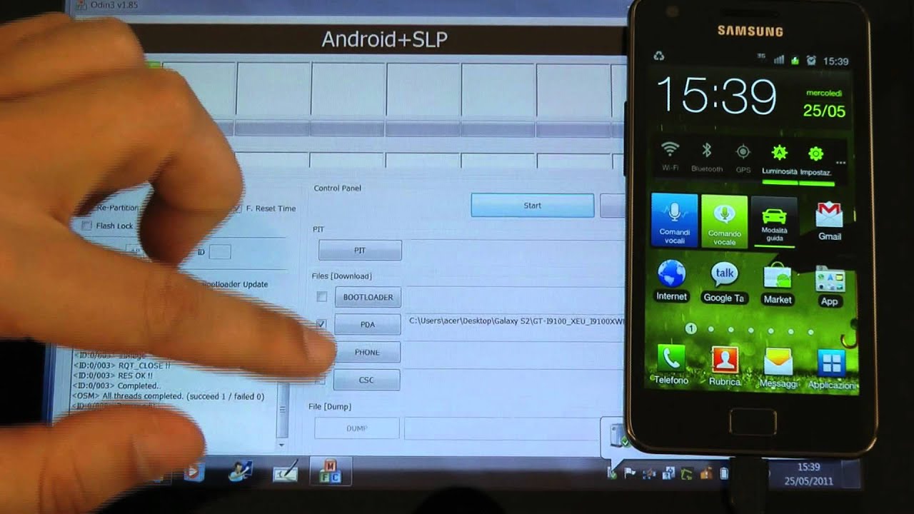 Samsung Galaxy S2 Video Guida installazione Rom e Root by HDblog
