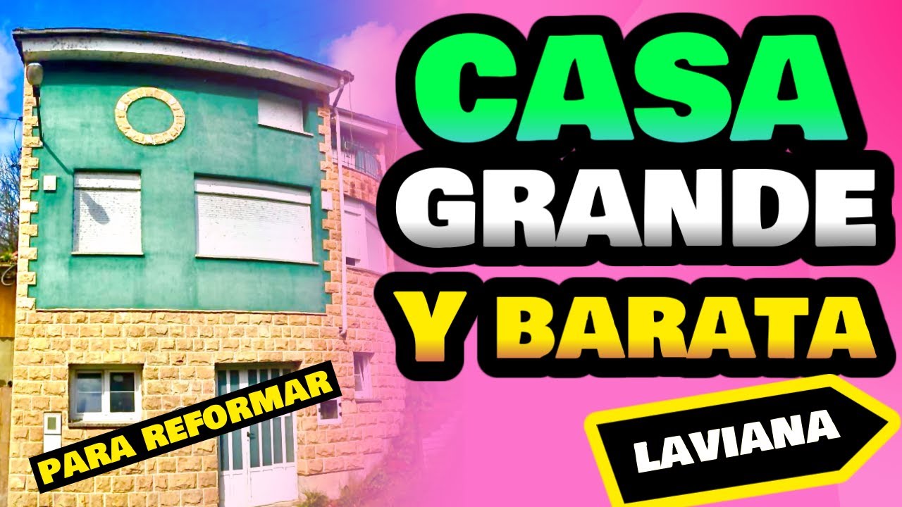 VENDIDO | 79.000€ | CASA en LAVIANA, Asturias | Buena casa | PERO, HAY QUE ECHARLE CARIÑO!