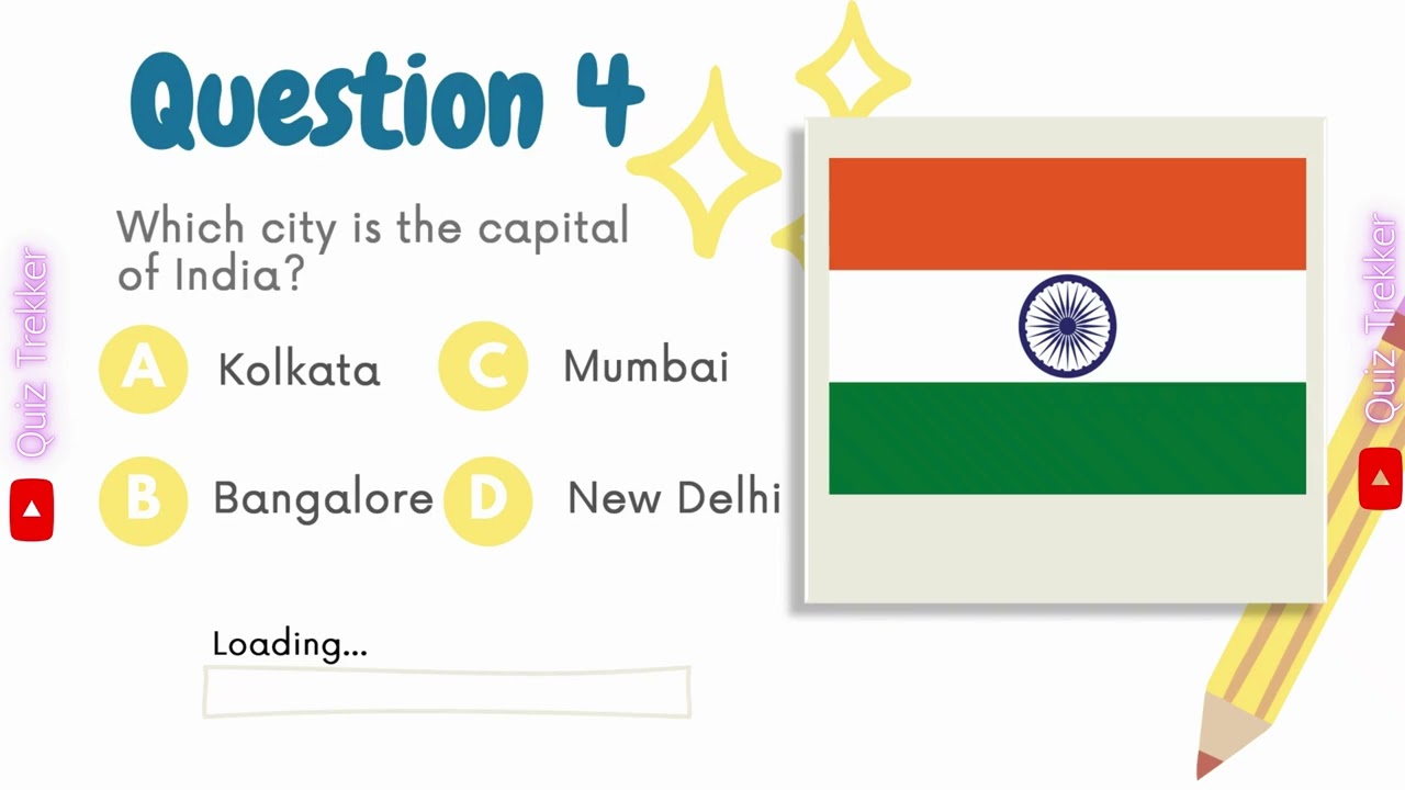 🧠 World Capitals Quiz: What&rsquo;s the Capital of India?