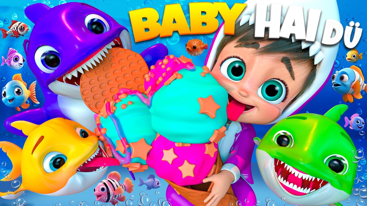 Baby Hai Kinder Spaß | Kinderreime für Kinder | Super Luca Deutsch #kinderlieder
