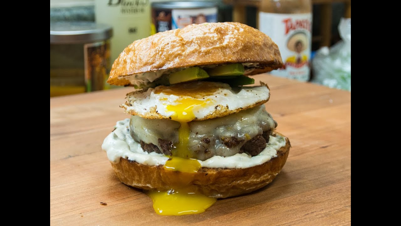 Huevos Rancheros Burger Recipe