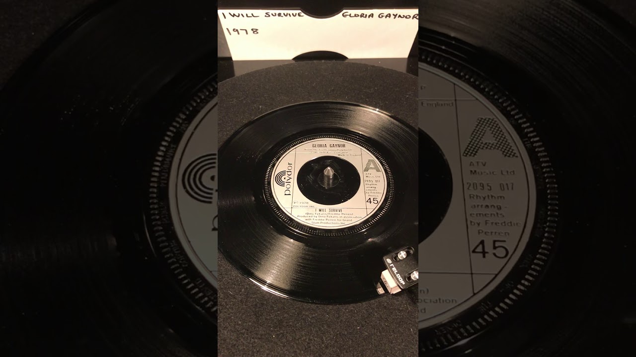 Gloria Gaynor - I Will Survive ( Vinyl 45 ) From 1978 .