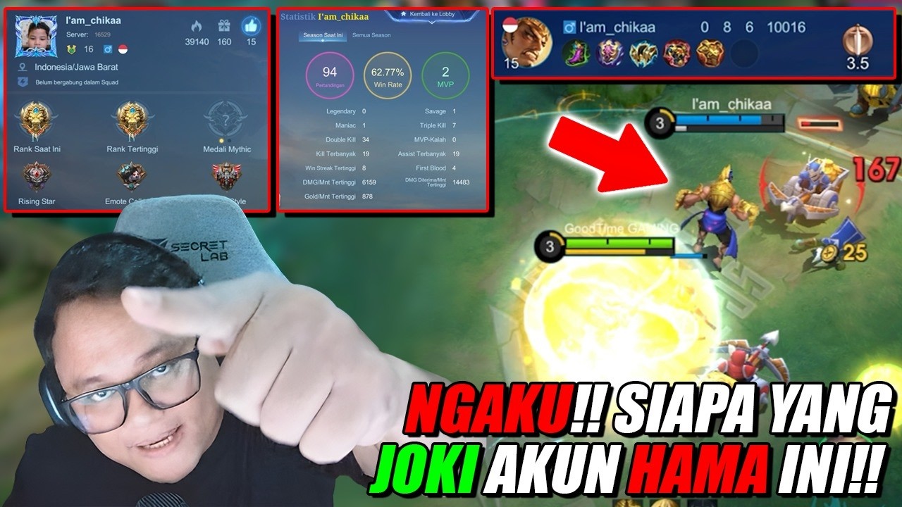 GAK KUAT!!! Ketemu HAMA main ROAM tapi gak beli ROAM!! DARK SISTEM!!!!!