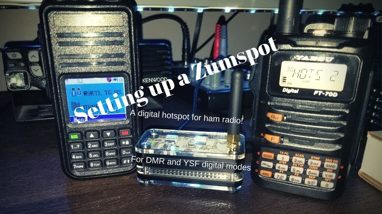 ZUMspot setup for DMR/ YSF!