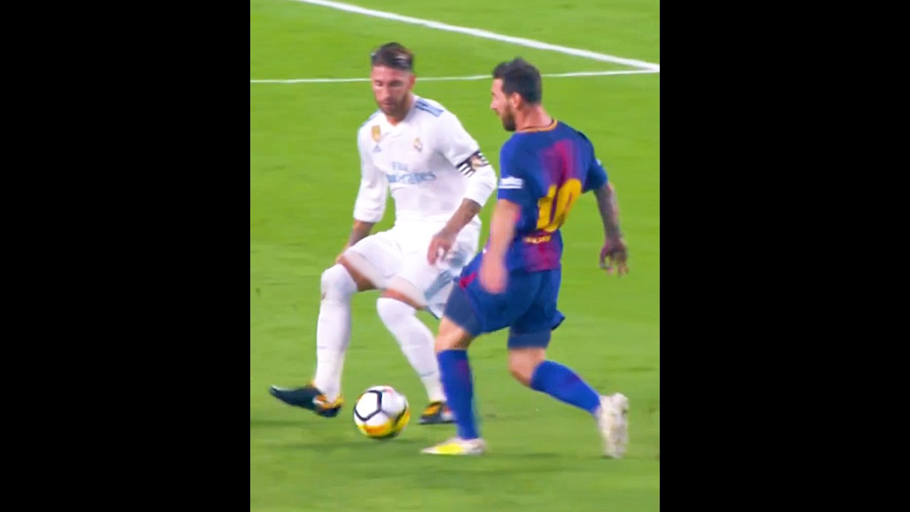 Messi DESTROYING Real Madrid Players 🐐🔥