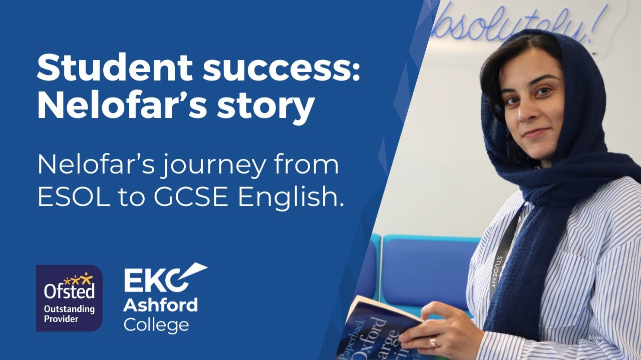 Nelofar's journey to studying GCSE English