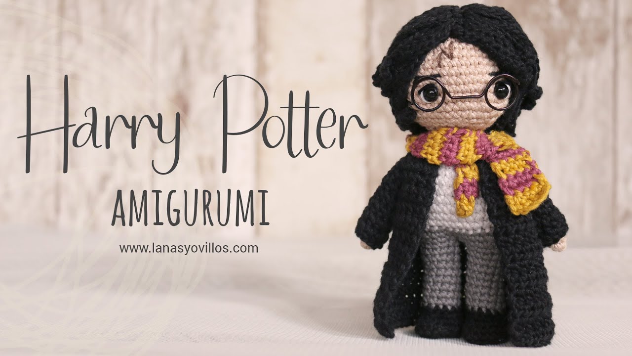CÓMO TEJER HARRY POTTER AMIGURUMI | Crochet - Ganchillo | Lanas y Ovillos