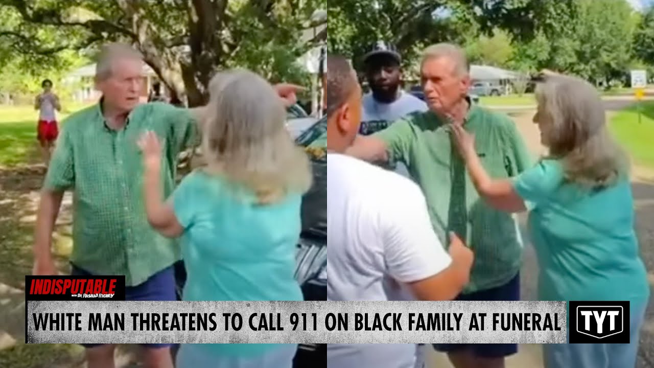 WATCH: Black Family's Funeral Labeled 'Gang Meeting' By White Man Threatening Them