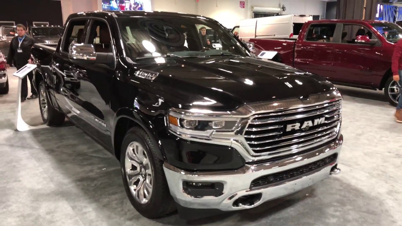 THE ALL NEW! 2019 RAM 1500 Laramie Longhorn Edition in Black Exterior