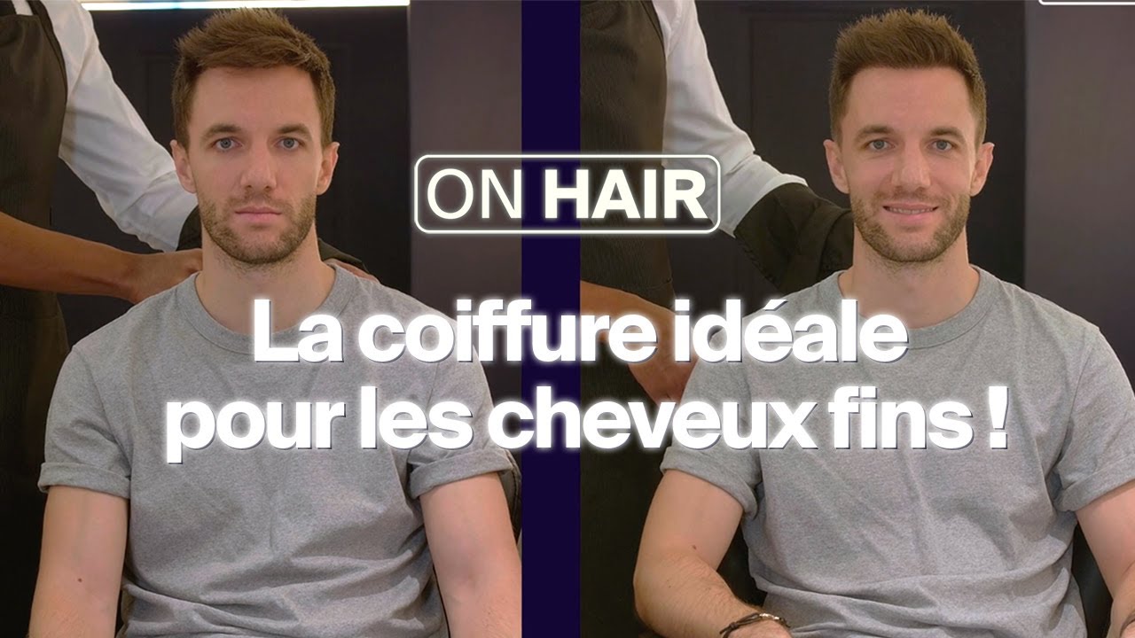 Cheveux homme : Comment coiffer les cheveux fins ? | ON HAIR | HORACE