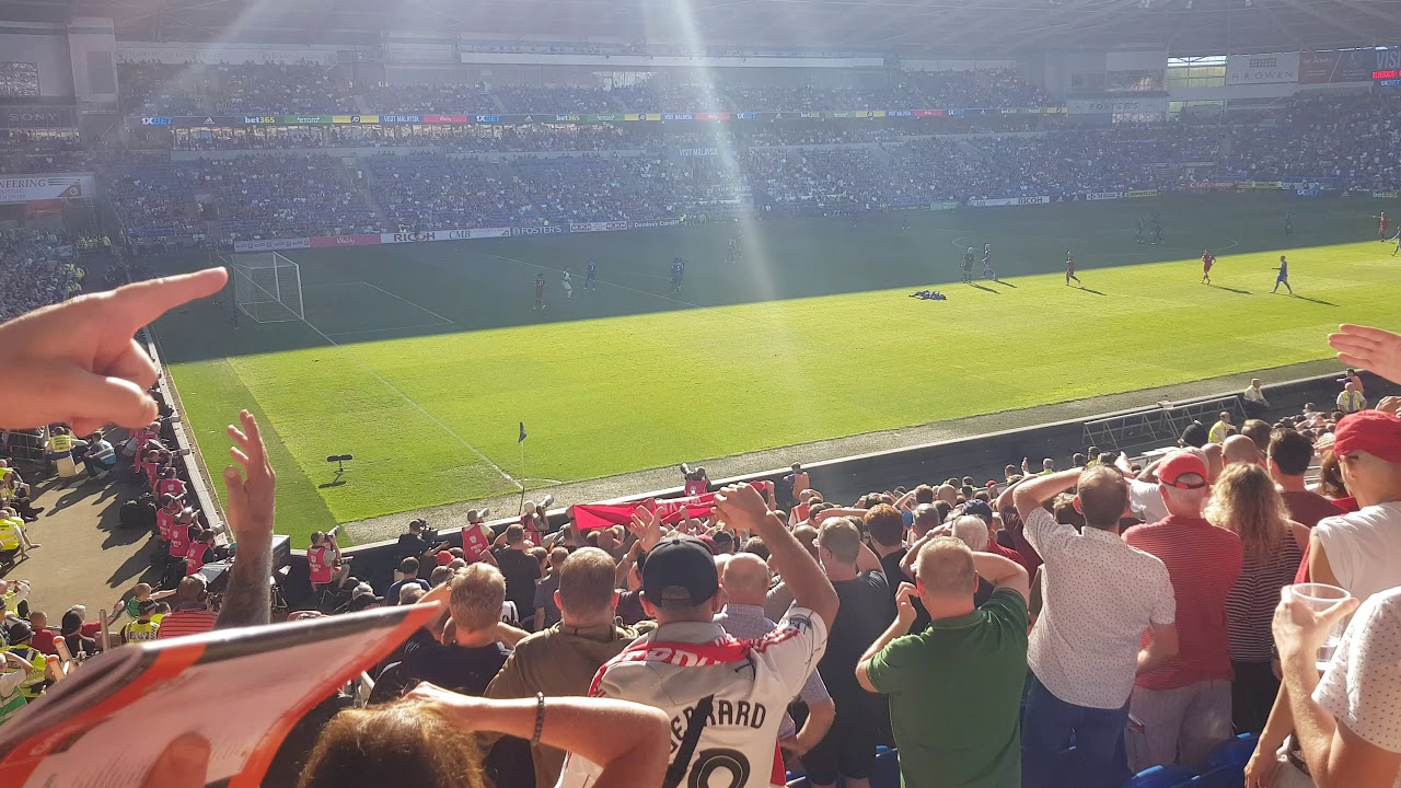 New champions league song at Cardiff away 21/04/19