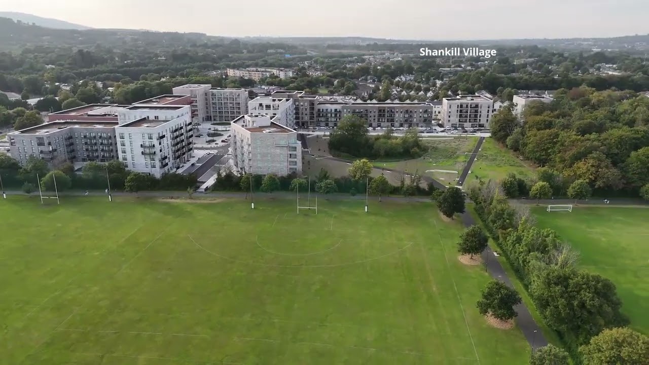 Panoramic Drone View from Shanganagh Park,Shankill, South Dublin