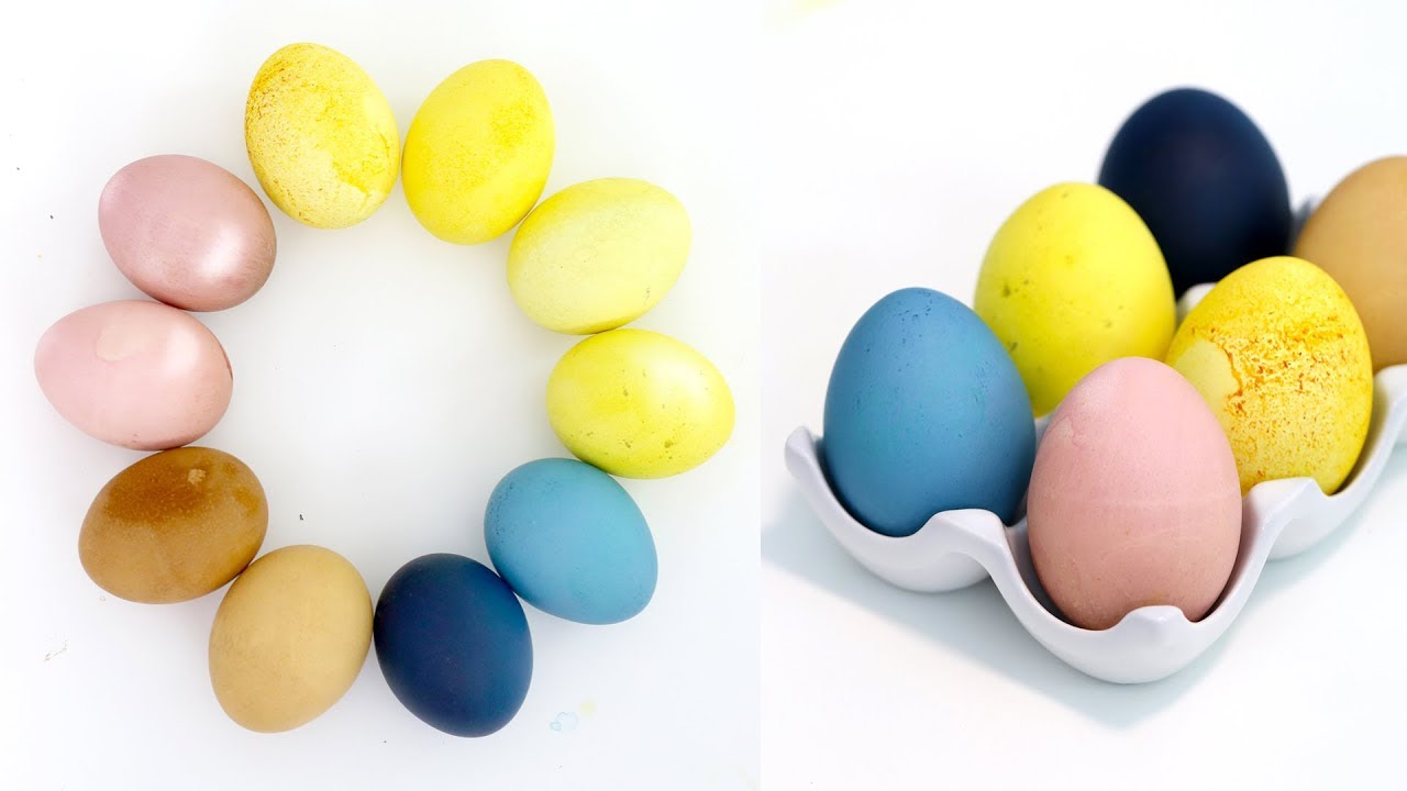 How to Naturally Dye Easter Eggs with Beets, Matcha, Cabbage, Turmeric and Coffee | RECIPE