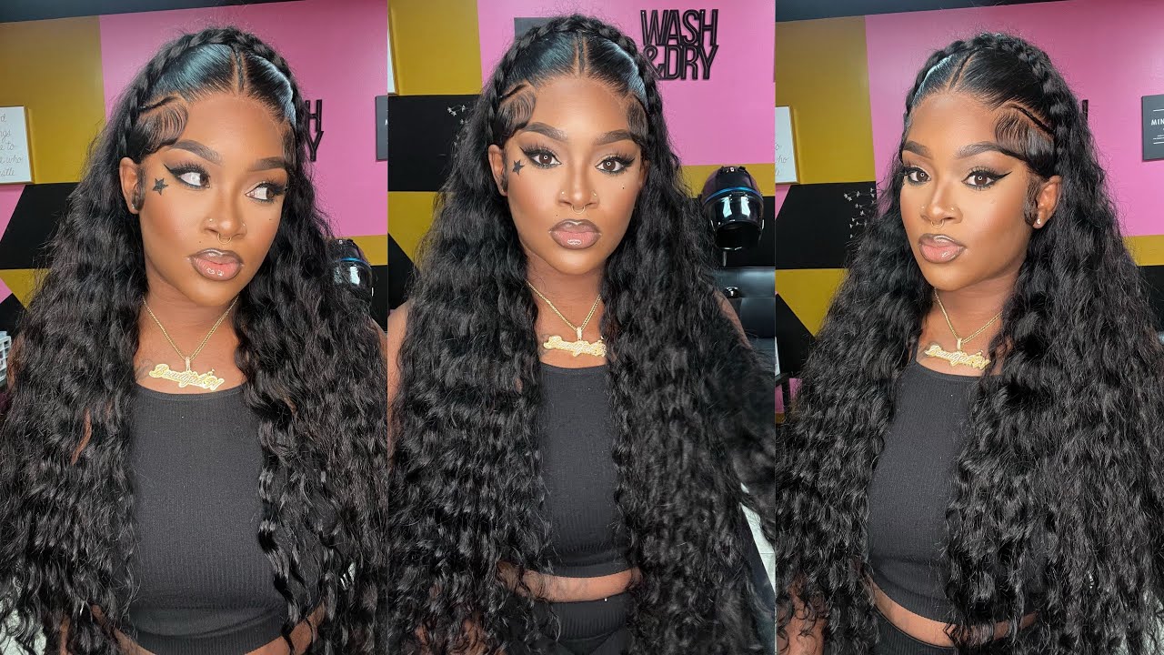 💣 Bomb Wig Install with Styling🔥| Loose Wave | Hd lace| Pre-Plucked | Wiggins Hair
