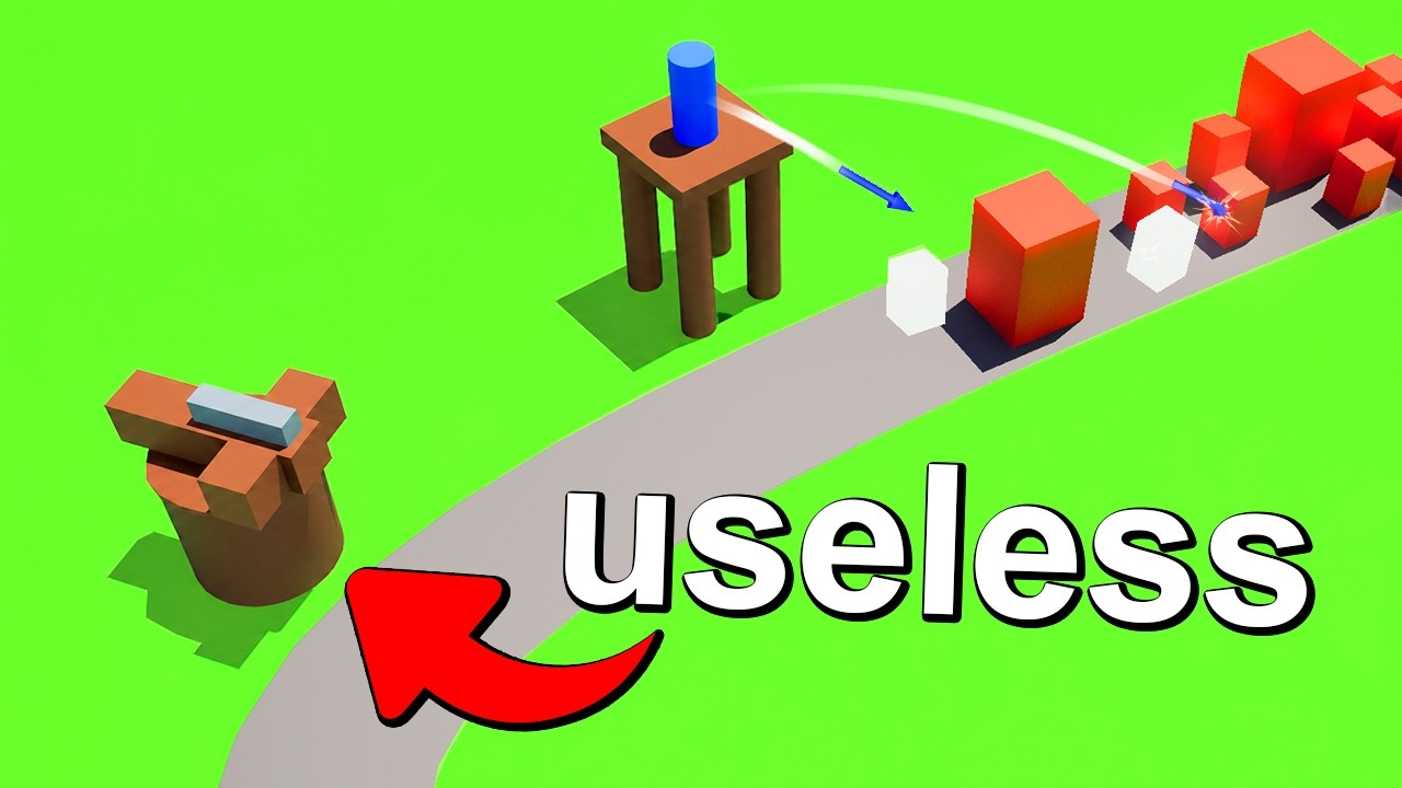i need to make my tower defense game actually strategic